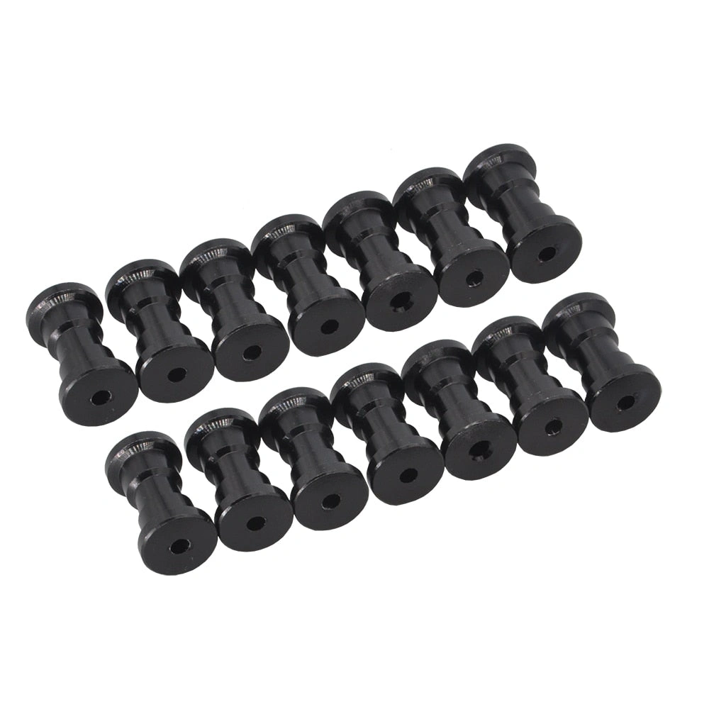Huina 1580 Upgrade: 14 Metal Track Rollers - Get Rolling! Durable Performance for Your RC Excavator!